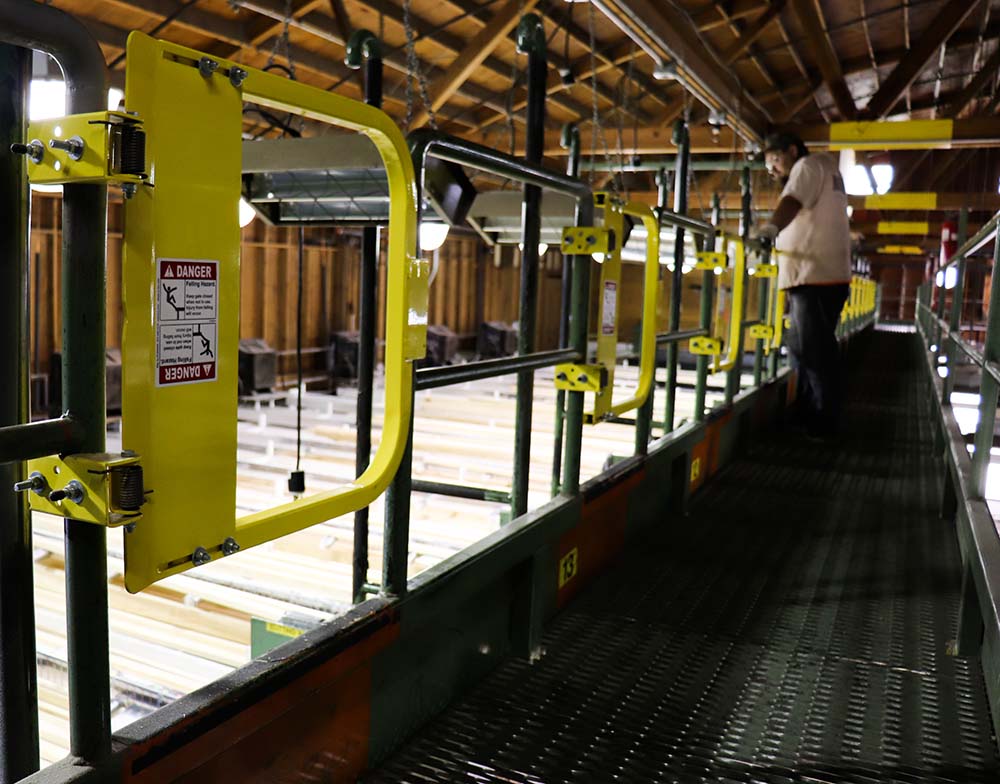 Redmond_cutline_gates_2018 Redmond cutline with new safety gates