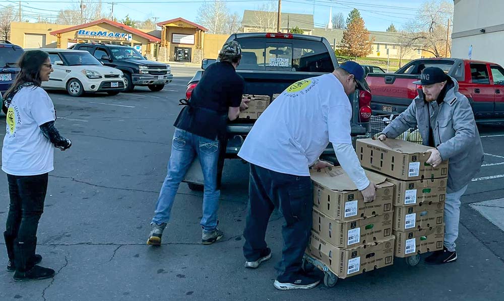 MAD picks up the food they will deliver