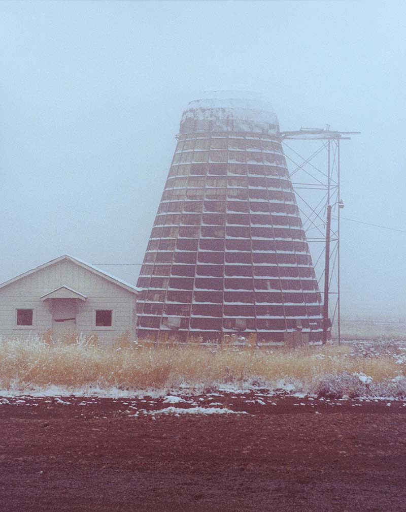 Bright Wood's old wigwam burner. Photo courtesy of Tom Brown.