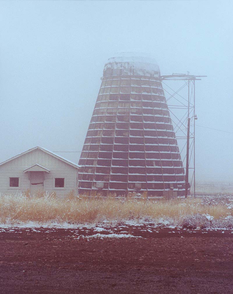 Bright Wood's old wigwam burner. Photo courtesy of Tom Brown.