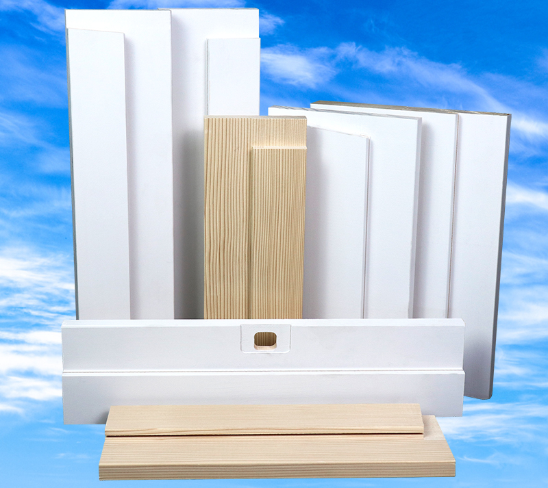 Bright Wood door frames and jambs
