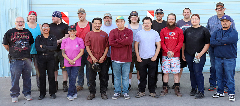 Plant 13 weekend shift Madras Plant 13 weekend shift celebrated their first anniversary on June 7.