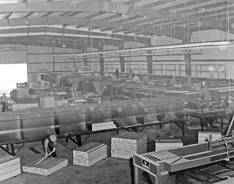 Bright Wood's Plant 1 in 1972